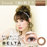 BELTA贝尔塔【三色可选】【6片装】【双周抛】【日本美瞳】