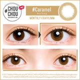 #CHOUCHOU【六色可选】【10片装】【日抛】【日本美瞳】