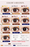 Ever Color 1 Day Natural系列【六色可选】【20片装】【日抛】【日本美瞳销量第一】