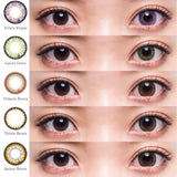 Flower eyes 1day Crochet【五色可选】【8片装】【日抛】【日本美瞳】