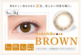蜷川实花NADESHIKO COLOR UV Moist 小直径混血 【四色可选】【10片装】【日抛】【日本美瞳】