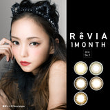 ReVIA Color 【五色可选】【单片装】【月抛】【日本美瞳】